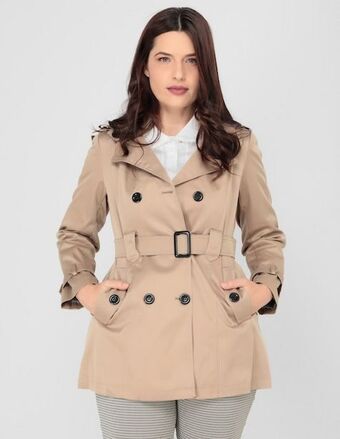 Liverpool Gabardina con capucha davinchy para mujer oferta