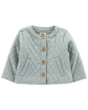 Carter's Chamarra acolchada con estampado floral oshkosh b'gosh oferta