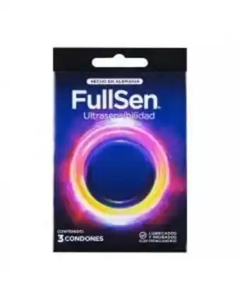 Presevativos fullsen ultrasensibilidad 3 piezas