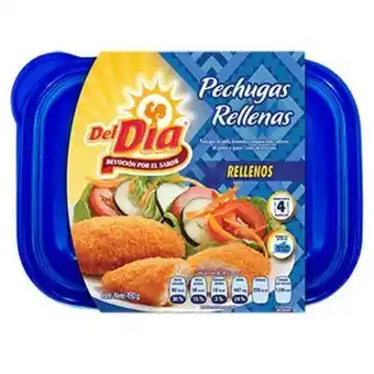 Soriana Súper Pechugas de pollo del día rellenas 490 g oferta