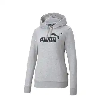 Sudadera puma casual essentials logo mujer