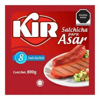Salchicha para asar kir 800 gr