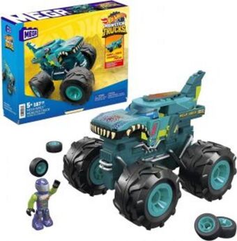Julio Cepeda Jugueterías Mega construx hot wheels mega-wrex monster truck oferta