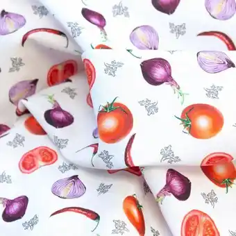 Telas Junco Karma estampado | salsa mexicana oferta