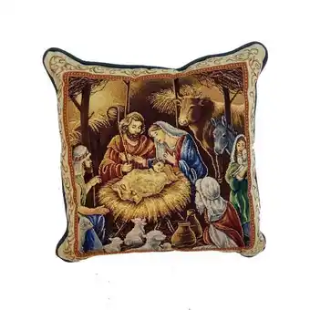 Cojín gobelino navideño vi