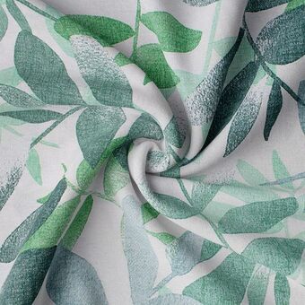 Telas Junco Loneta selva – textura de hojas oferta