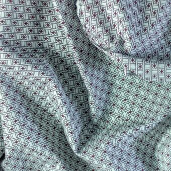 Telas Junco Franela estampada mosaicos oferta