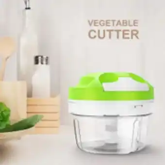 Picador cortador de verduras manual en espiral para mini