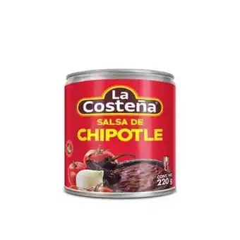 Soriana Híper Salsa de chipotle la costeña 220 gr oferta
