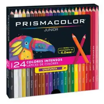 Lápices de colores prismacolor redondo 24 pzas