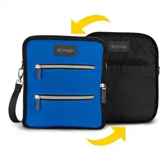 Sanborns Maletin reversible azul biaggi oferta