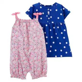 La Marina Set de mameluco para niña carters rompepuertas azul 1n084110 oferta