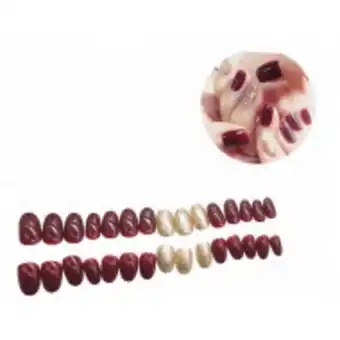 30pcs uñas postizas listas para usar decoración uñas