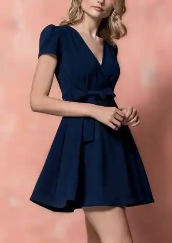 Vestido azul marino 1281972