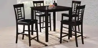 Muebles Dico Antecomedor cuadrado andrella café oferta