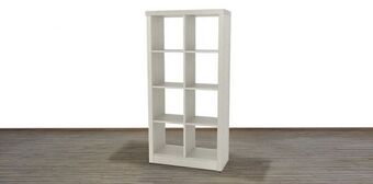 Muebles Dico Librero maxim 8 nichos gris oferta