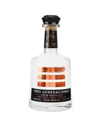 Tequila tres generaciones cristalino - 750 ml