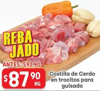 HEB Costilla de Cerdo en Trocitos para Guisado oferta