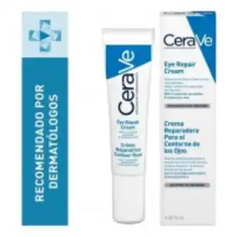 Crema reparadora cerave contorno de ojos piel sensible 14gr