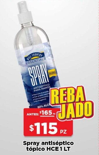HEB Spray Antiséptico Tópico HCE 1lt oferta