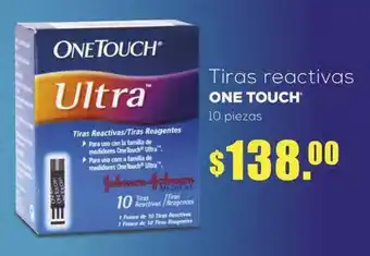 Farmacias Similares Tiras Reactivas / Tiras Reogentes Ultra One Touch 10 piezas oferta
