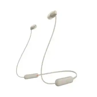 Sam's Club Audífonos inalámbricos sony wi-c100/c beige oferta