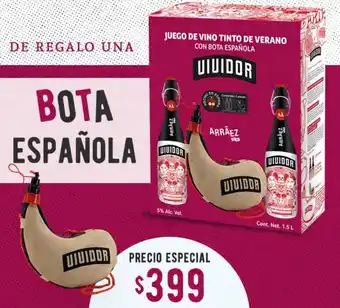 Soriana Híper Juego de Vino Tinto de Verano 1.5L oferta
