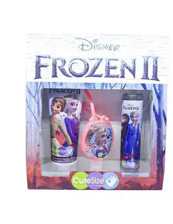 Set de perfume cutesize frozen para niña de 3 piezas