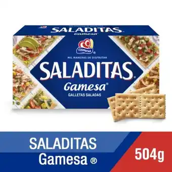 Gamesa galletas saladitas 504g 504 gr