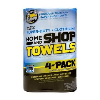 Toalla de uso rudo intex home and shop 4 pzas