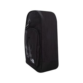 New Era Los angeles dodgers black on black backpack oferta