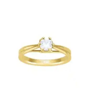 Joyerías Bizzarro Anillo de compromiso solitario de oro amarillo con 1 diamante de 50 puntos oferta
