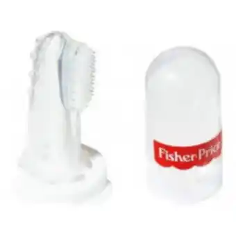 Cepillo para denticion fisher price silicon estuche 4m+