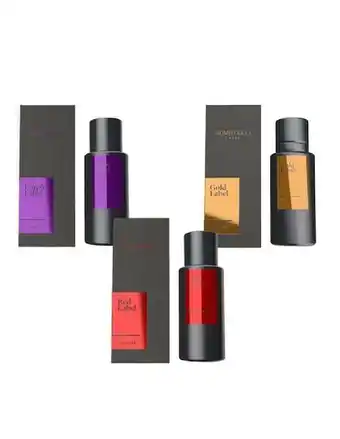 Set fragancia trio romeo ricci red label - gold label-purple label 100 ml eau de parfum