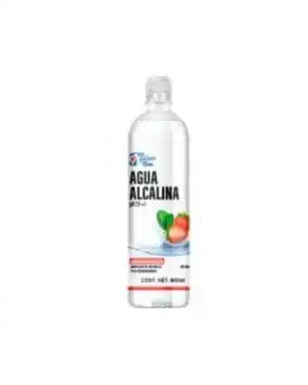 Mqb agua alcalina fresa hierbabuena 600 ml