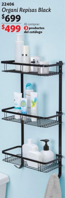 BetterWare 22406 Organi Repisas Black oferta