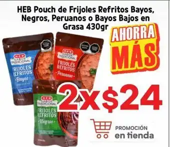 HEB Heb frijoles negros enteros 430 gr oferta