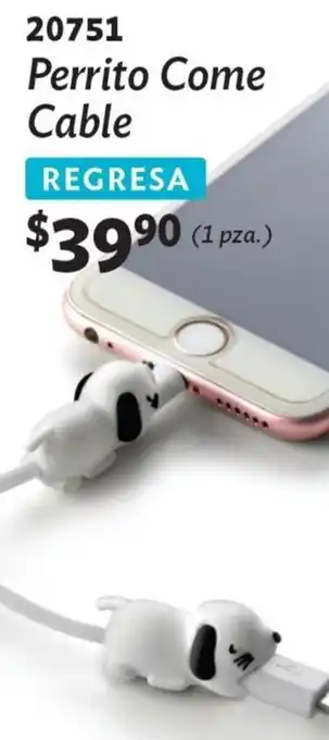 BetterWare 20751 Perrito Come Cable oferta