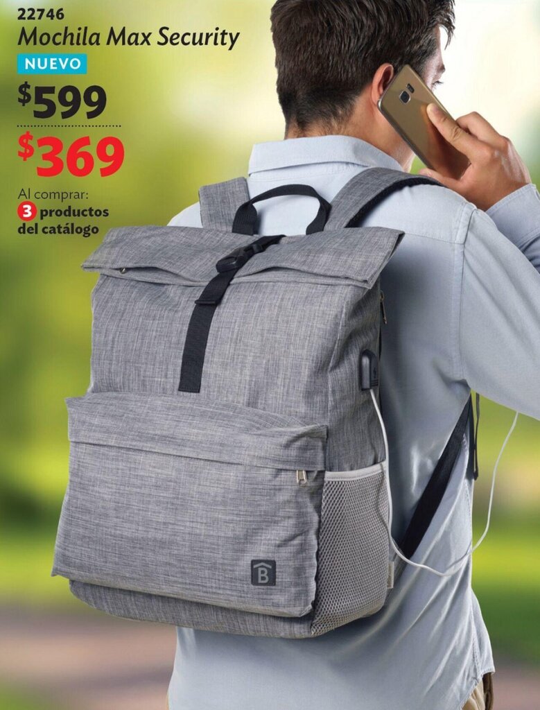 Mochila de seguridad online betterware