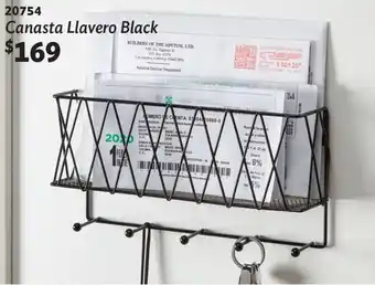 BetterWare 20754 Canasta Llavero Black oferta