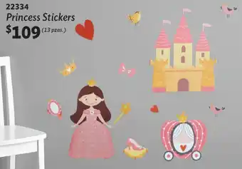 BetterWare 22334 Princess Stickers 13 pzas oferta