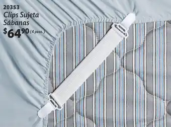 BetterWare 20353 Clips Sujeta Sábanas 4 pzas oferta