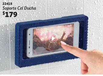 22418 Soporte Cel Ducha