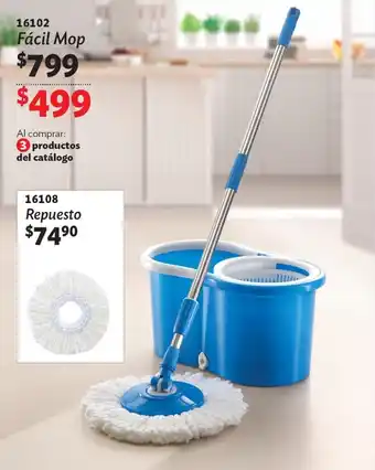 BetterWare 16102 Fácil Mop oferta