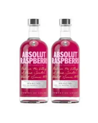 La Europea Set vodka absolut raspberry 750ml oferta