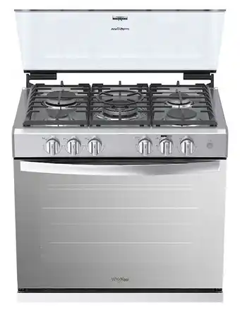 Liverpool Estufa a gas whirlpool 76 cm wer7000s oferta