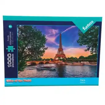 Sam's Club Rompecabezas funbox ruz cities of the world paris 1000 pzas oferta