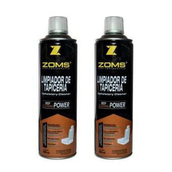 Limpiador de tapicería zoms 2 pzas de 500 ml c/u