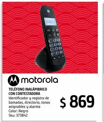 Teléfono inalámbrico con contestadora m750ce