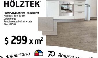 Sodimac Homecenter Piso porcelanato travertino oferta
